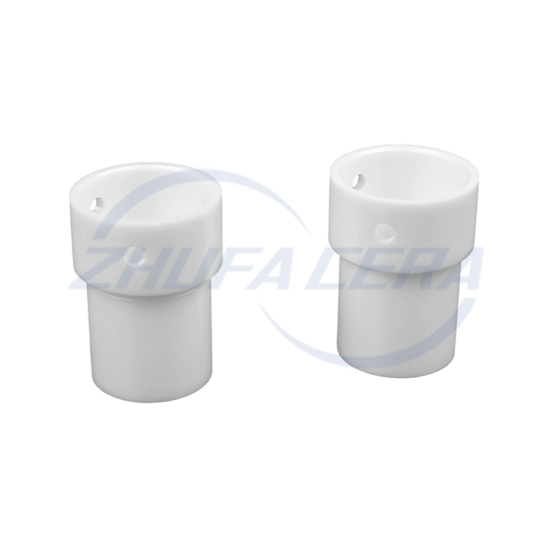 Nawiercona rura ceramiczna w kształcie litery T z tlenku glinu