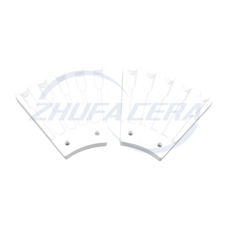 Części wentylatora z ceramiki z tlenku glinu